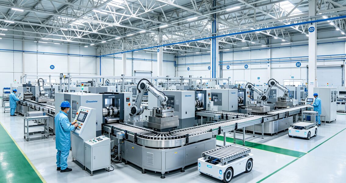 CQCY Automation Limited lini produksi produsen